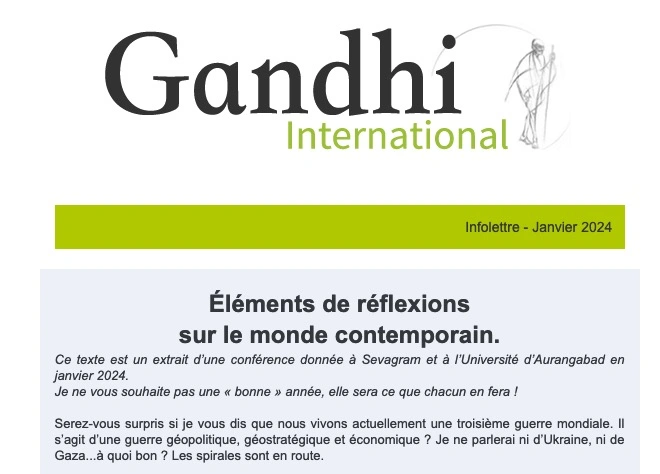 Infolettre Janvier 2024
